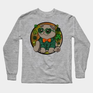 Scottish Fold Cat Long Sleeve T-Shirt